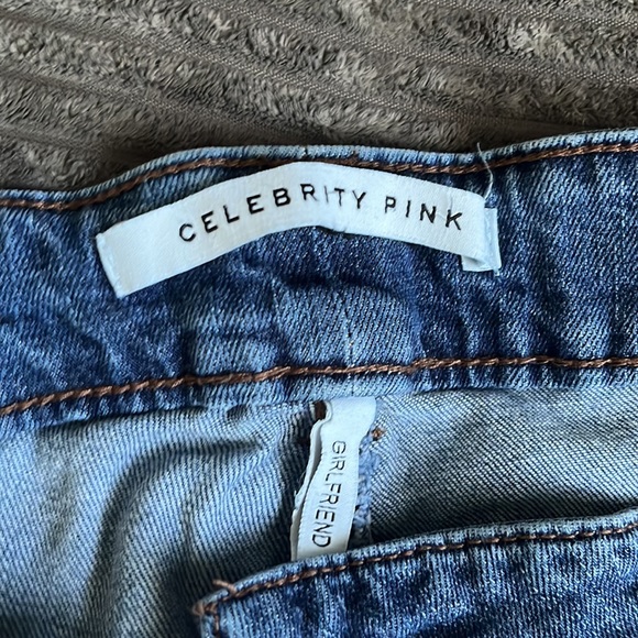 Celebrity pink distressed jeans - Picture 3 of 5